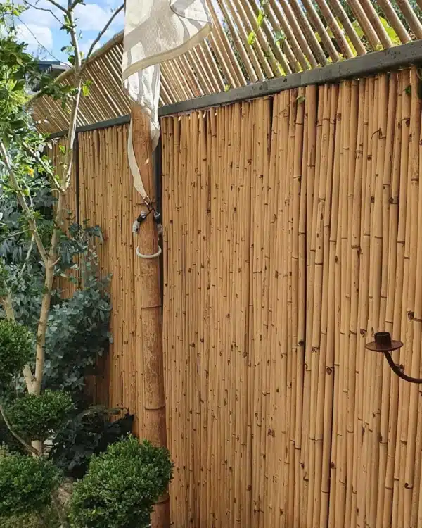 Bamboe Schutting Op Rol Basic Naturel 180 x 200 cm - Afbeelding 4