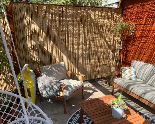 Bamboe Schutting Op Rol Basic Naturel 180 x 200 cm - Afbeelding 5