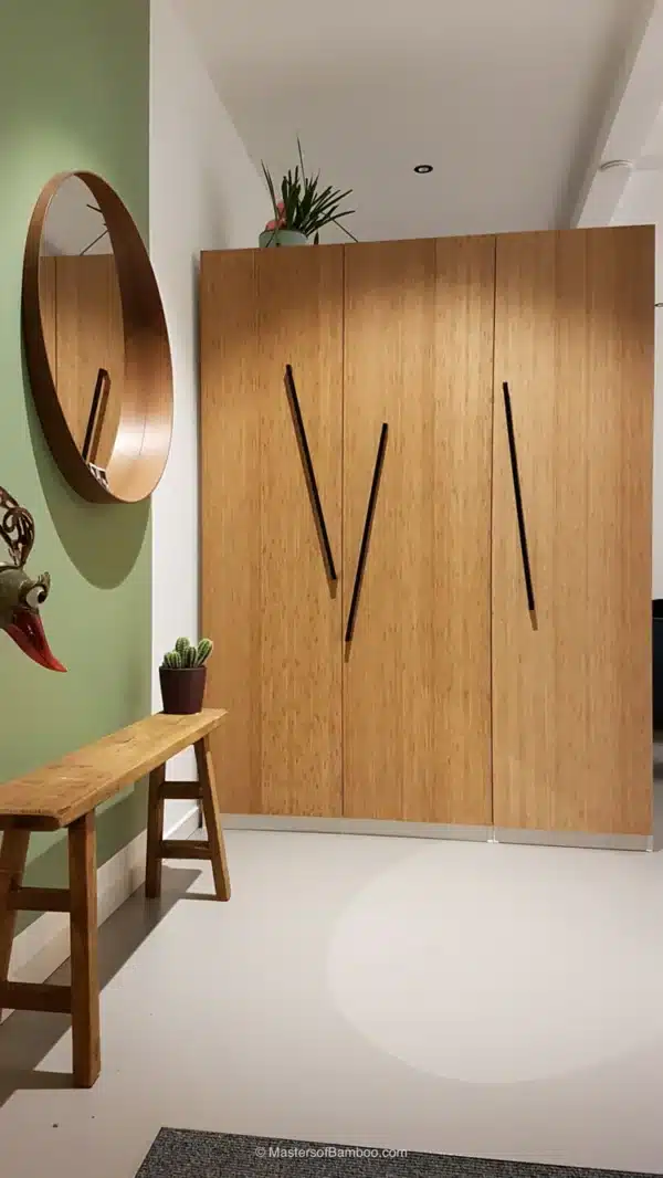 Bamboe Meubelplaat 15 mm Caramel 2440 x 605 mm - Afbeelding 3